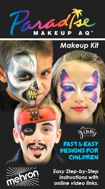 Maskeeraussetti Paradise Makeup Kit
